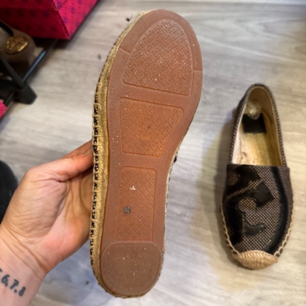 Tory burch espadrilles size 7.5 - Picture 3 of 3